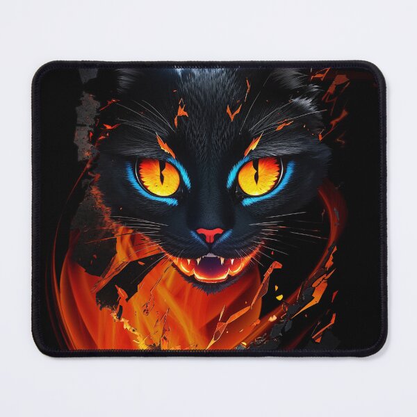 Item preview, The Hell Cat designed and sold by SimpleWallArt.