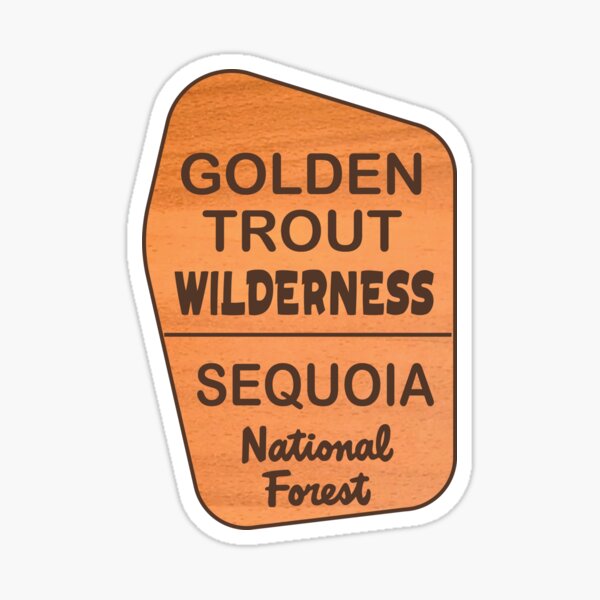Vista previa del artículo con la obra «Golden Trout Wilderness, Sequoia National Forest, California», diseñado y vendido por ginkgotees.