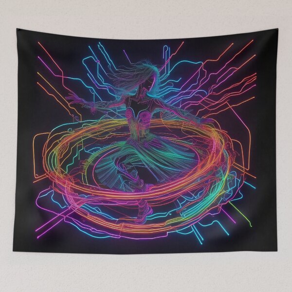 Item preview, Glowing Dancer designed and sold by Vo0do0oo.