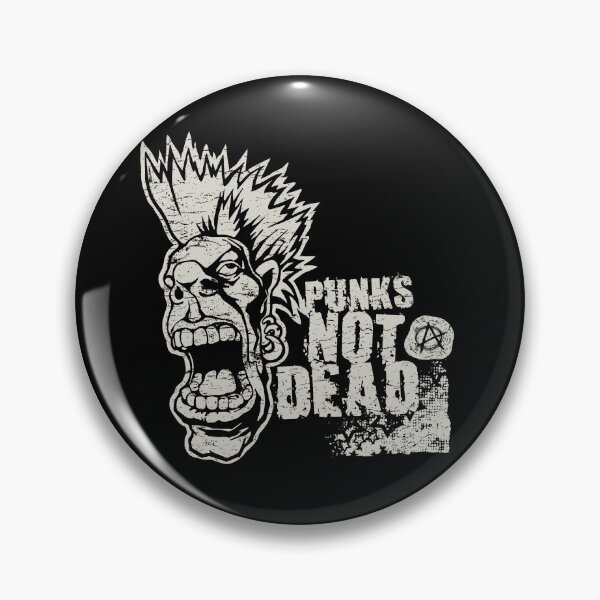 Item preview, "Punks Not Dead" - Mohican Punk Rocker Distressed Collection. designed and sold by paulo silveira.
