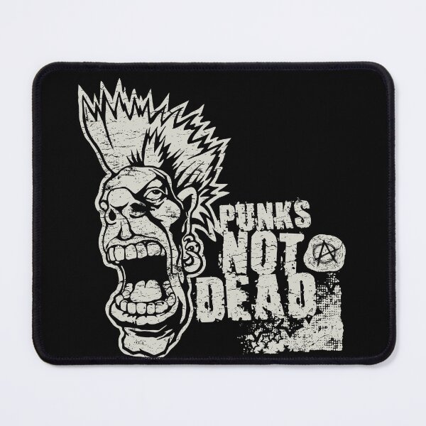 Item preview, "Punks Not Dead" - Mohican Punk Rocker Distressed Collection. designed and sold by paulo silveira.