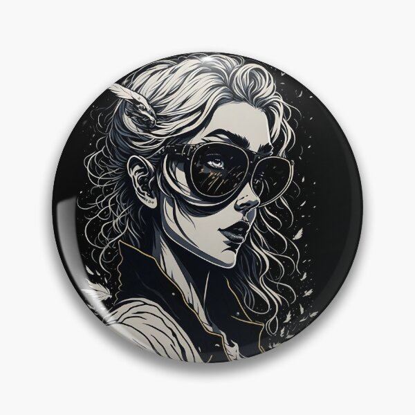 Item preview, Steampunk Art Pilot Woman designed and sold by SoccaTamam.