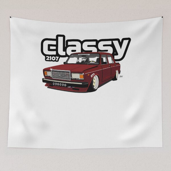 Item preview, Classy Lada 2107 designed and sold by TrachyMillsArt.