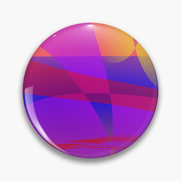 Item preview, Vibrant and Colorful Geometric Design with Curved Lines and Round Shapes designed and sold by masabo.