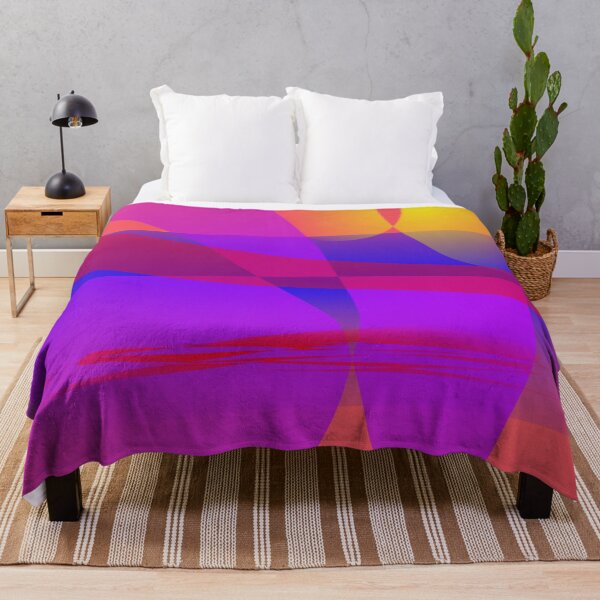 Item preview, Vibrant and Colorful Geometric Design with Curved Lines and Round Shapes designed and sold by masabo.