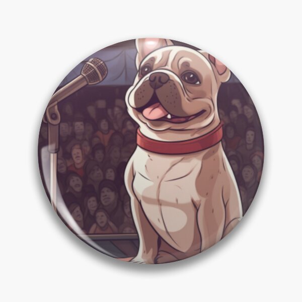 Item preview, Frenchie at the Talent Show French Bulldog designed and sold by PetsEnough.
