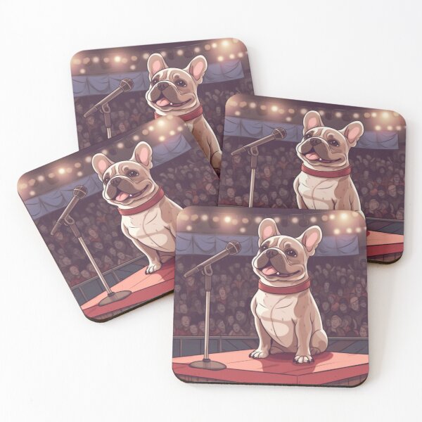 Item preview, Frenchie at the Talent Show French Bulldog designed and sold by PetsEnough.