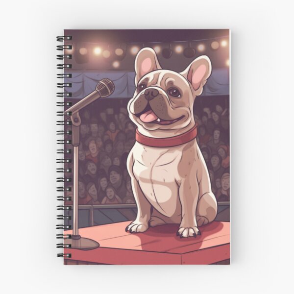 Item preview, Frenchie at the Talent Show French Bulldog designed and sold by PetsEnough.