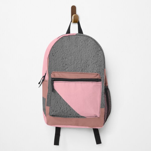 Item preview, Concrete grey and pink geometric background designed and sold by by-jwp.