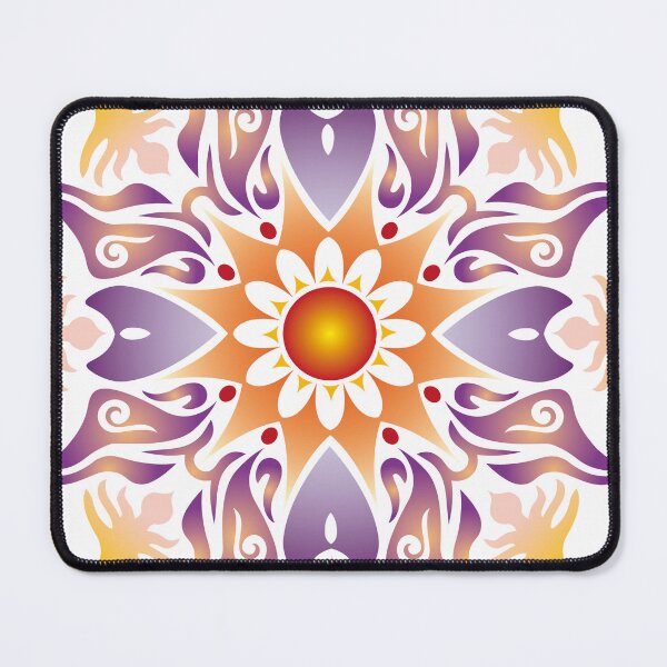 Item preview, Colorful Mandala Wheel of Energy Flower Harmony Round Circle Beauty Rainbow designed and sold by InfinityDsigns.