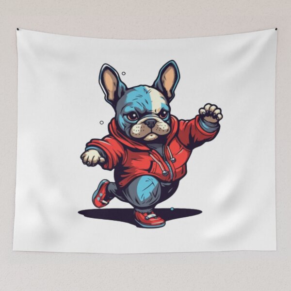 Item preview, Frenchie the Bboy French Bulldog  designed and sold by PetsEnough.
