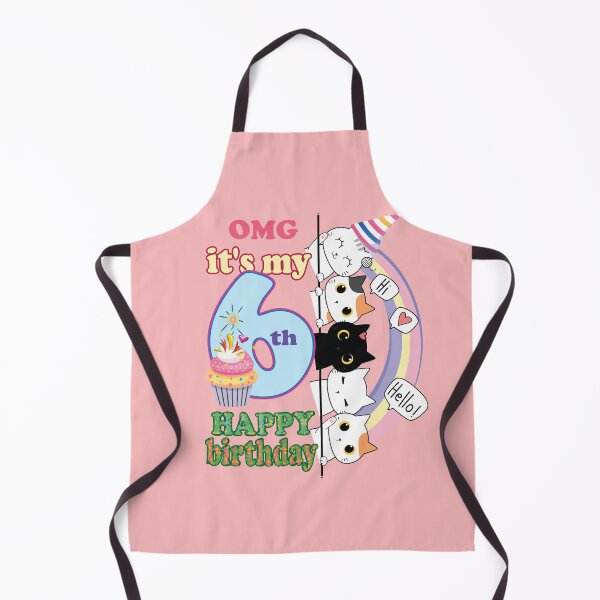 Item preview, OMG it's my 6th birthday # happy birthday t-shirt # omh 6 designed and sold by my-dog-funny.