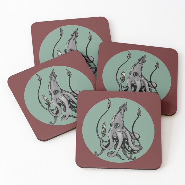 Item preview, Kraken Eating Ice Cream designed and sold by NocturnalCorner.