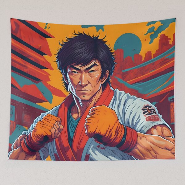 Item preview, Kung Fu Fighter designed and sold by imabbasanwar.