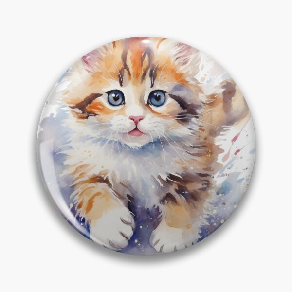 Item preview, Playful Kitten Artwork designed and sold by aurahealing.