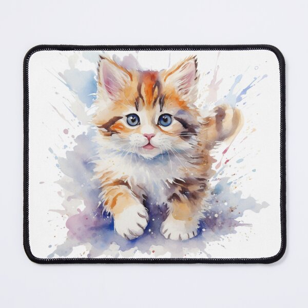Item preview, Playful Kitten Artwork designed and sold by aurahealing.