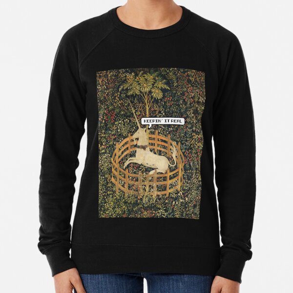 8 Bit Unicorn Lightweight Sweatshirt