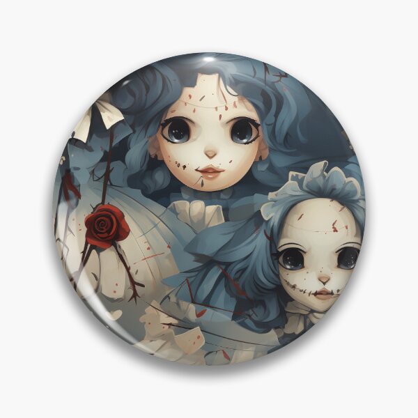Item preview, A creepy rag doll designed and sold by Violetsandmugs.