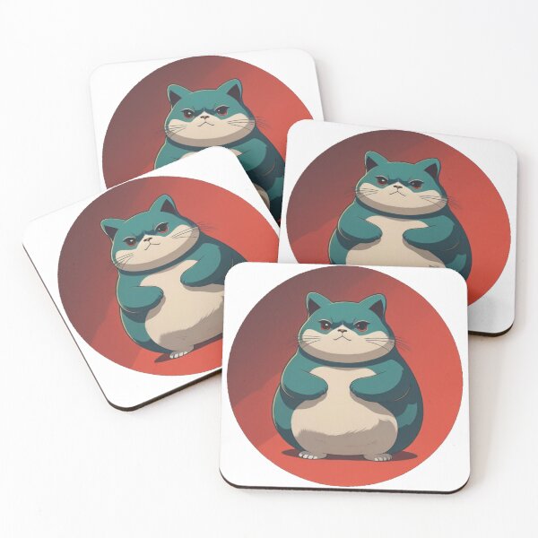 Aperçu de l'œuvre Art inspiré de Snorlax Totoro mignon créée et vendue par DanisPokeShop.