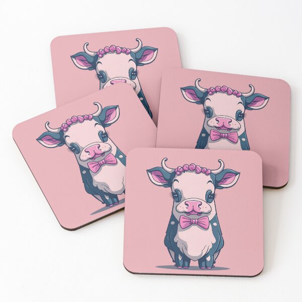 Item preview, Cute pink cow designed and sold by Dr-Kane.