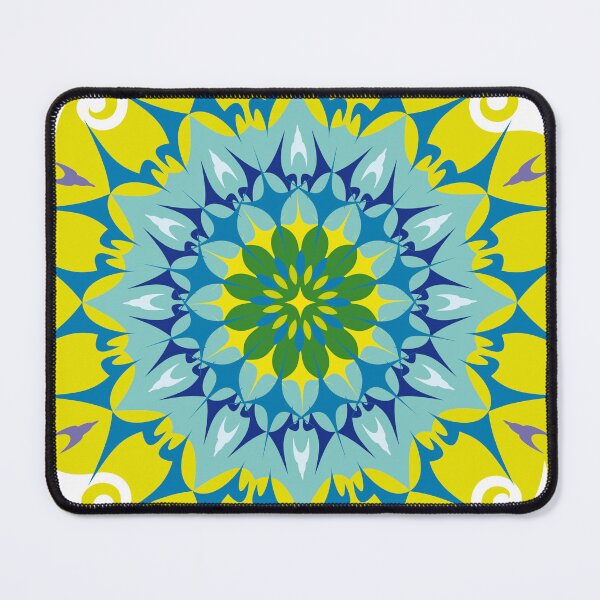 Item preview, Colorful Mandala Wheel of Energy Flower Harmony Round Circle Beauty Rainbow designed and sold by InfinityDsigns.