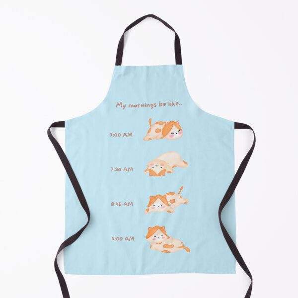 Item preview, Lazy Ginger Cat Morning Routine designed and sold by JileeArt.