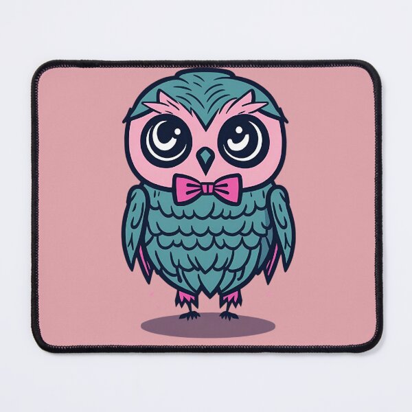Item preview, Cute pink owl designed and sold by Dr-Kane.