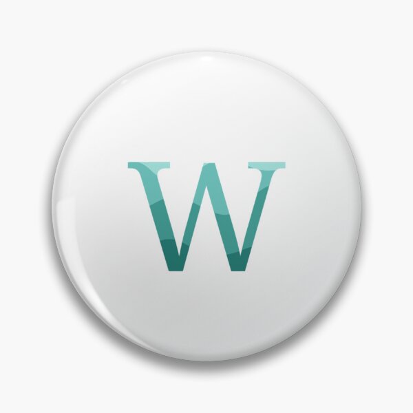 Item preview,  The letter W designed and sold by AmyJStickers.