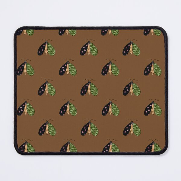 Item preview, quirky moths in earthy space designed and sold by ishibyshanteri.
