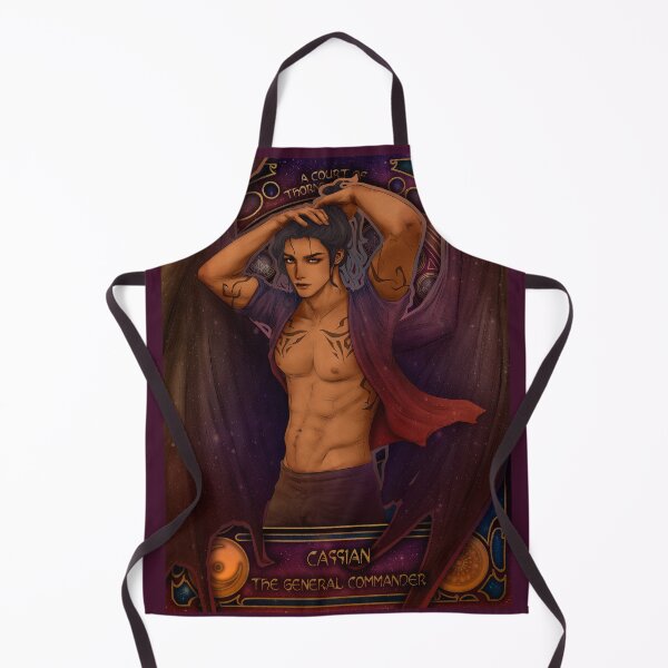 Item preview, Fanart: Cassian from A Court of Thorns and Roses in Art Nouveau style designed and sold by AlexaelArtworks.