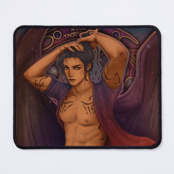Item preview, Fanart: Cassian from A Court of Thorns and Roses in Art Nouveau style designed and sold by AlexaelArtworks.