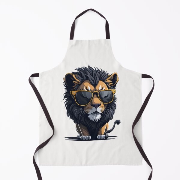 Item preview, Lion with Bespectacled Charm designed and sold by Bulbuc.