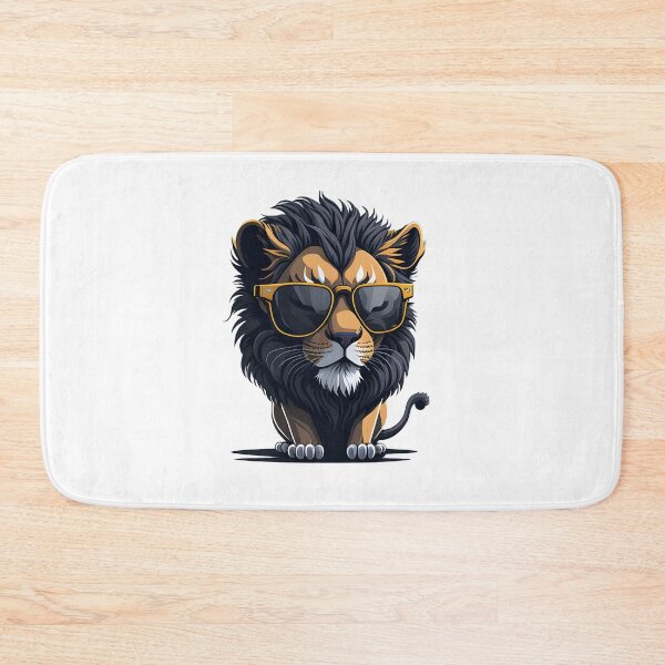 Item preview, Lion with Bespectacled Charm designed and sold by Bulbuc.
