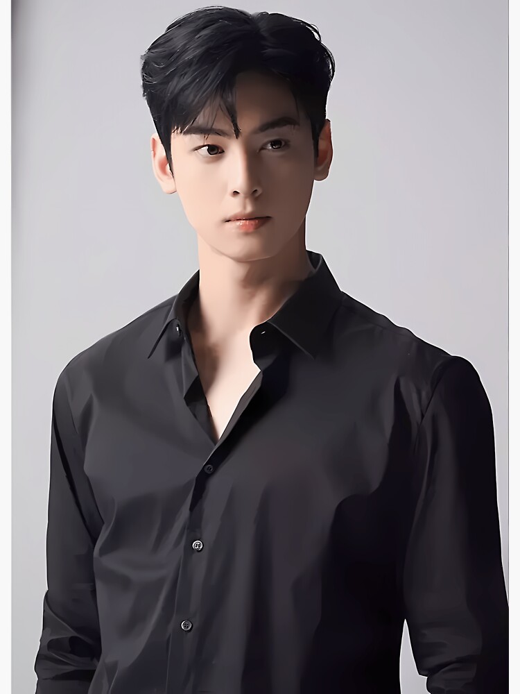 Cha Eun Woo - V8 Sticker for Sale by shoppinggalore