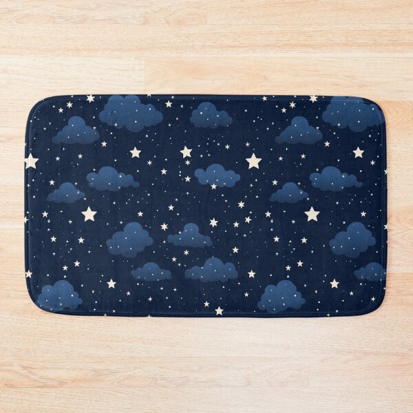 Item preview, Deep Blue Night Time Clouds and Bright Stars designed and sold by LilyBell6.