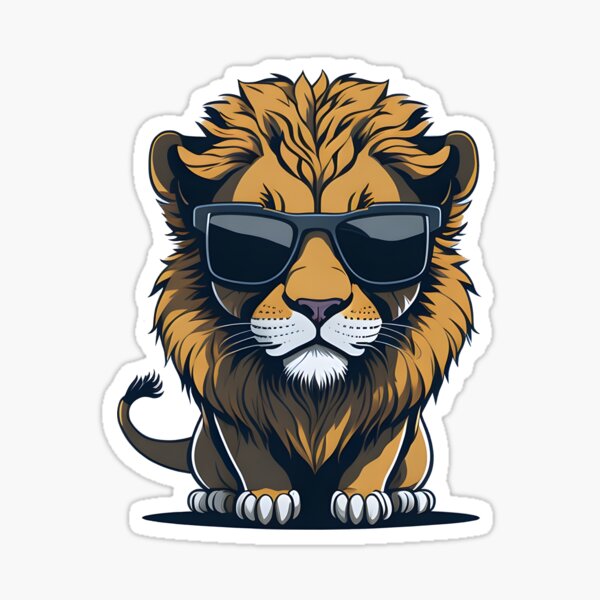 Item preview, Wise & Whiskered: The Learned Lion designed and sold by Bulbuc.
