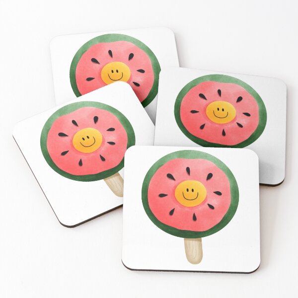 Item preview, Watermelon smiling frozen ice cream designed and sold by Sunflowers-rung.