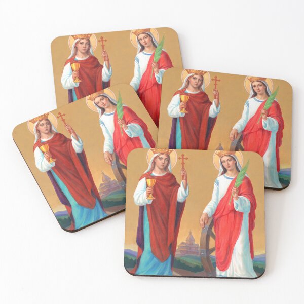 Item preview, Saint Barbara And Saint Catherine designed and sold by Svitozar Nenyuk.