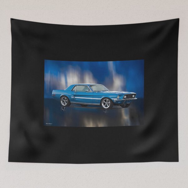 Item preview, 1968,Ford,Mustang,GT,California,Special,Classic,Fanart	 designed and sold by LR5p6Swuy6.