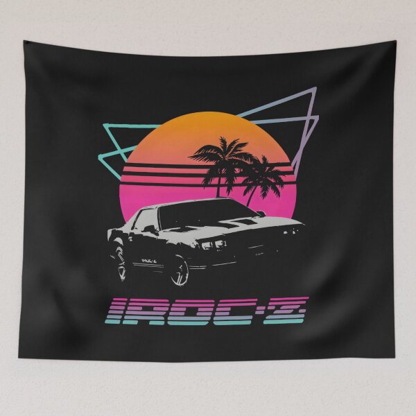 Item preview, 1980&x27;s Retro Wave Chevy Camaro IROC-Z Black Classic 		 designed and sold by LR5p6Swuy6.