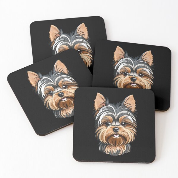 Item preview, peeking yorkie cute designed and sold by design-animals.