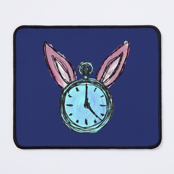 Item preview, Rabbit Alice in Wonderland (dark blue background) designed and sold by MentaLee.