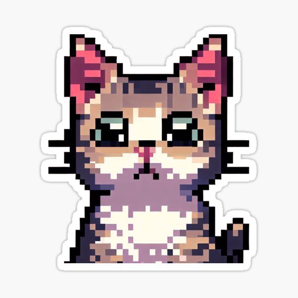 cat meme pixel art - Buscar con Google  Pixel art design, Pixel art, Pixel  art characters