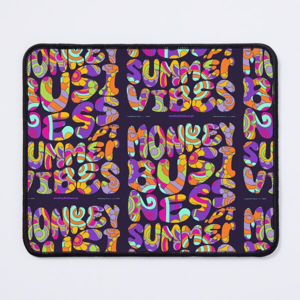 Item preview, Summer Vibes - 60s Lettering - Psy Flower Power designed and sold by monkeybusiness.pt.