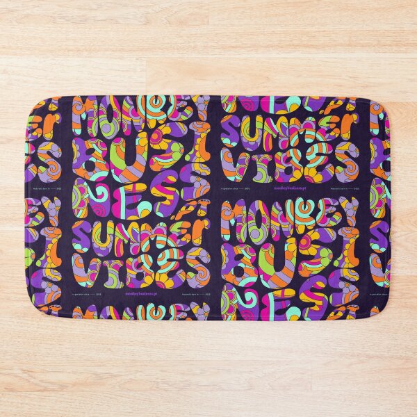Item preview, Summer Vibes - 60s Lettering - Psy Flower Power designed and sold by monkeybusiness.pt.