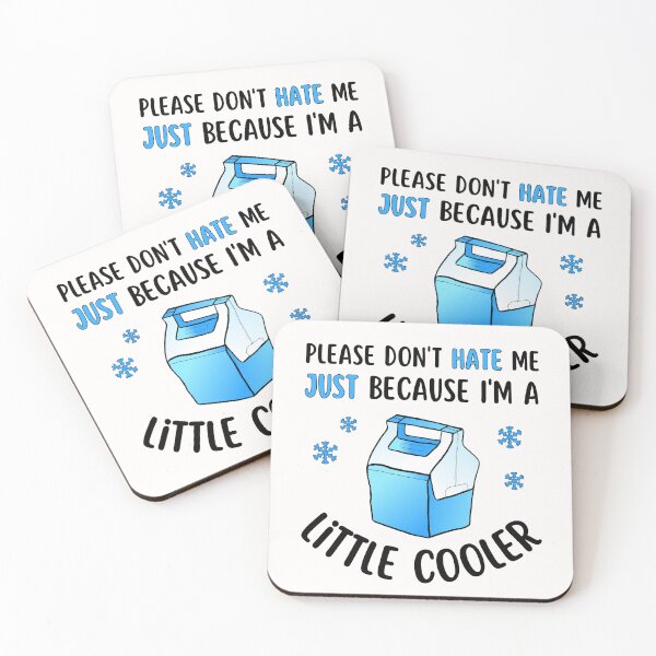 Item preview, Don't Hate Me Because I'm A Little Cooler - Little Cooler Vintage Design designed and sold by wejollydigitals.