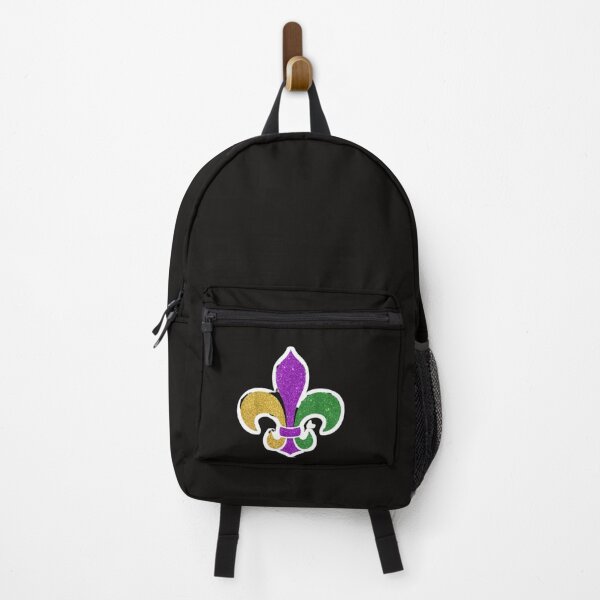 Artikelvorschau, Fleur De Lis Shirt Glitzereffekt Mardi Gras entworfen und verkauft von UmaBarman.