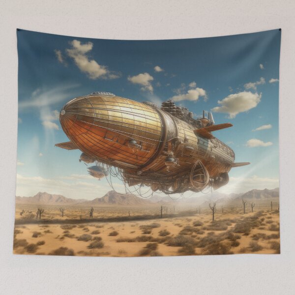 Item preview, Dieselpunk airship 3 designed and sold by Kim Kanger.