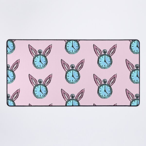 Item preview, Rabbit Alice in Wonderland (pink background) designed and sold by MentaLee.