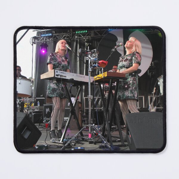 Item preview, Lucius - Jess Wolfe and Holly Laessig - Photograph designed and sold by ConcertImages.